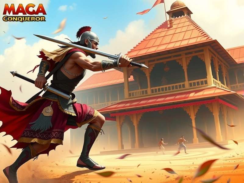 Mace Warrior Conqueror advanced combat techniques demonstration